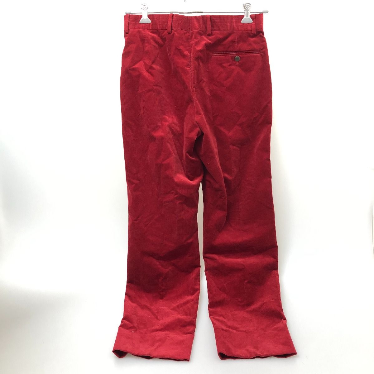 Hermes Pants Corduroy Red — view 2