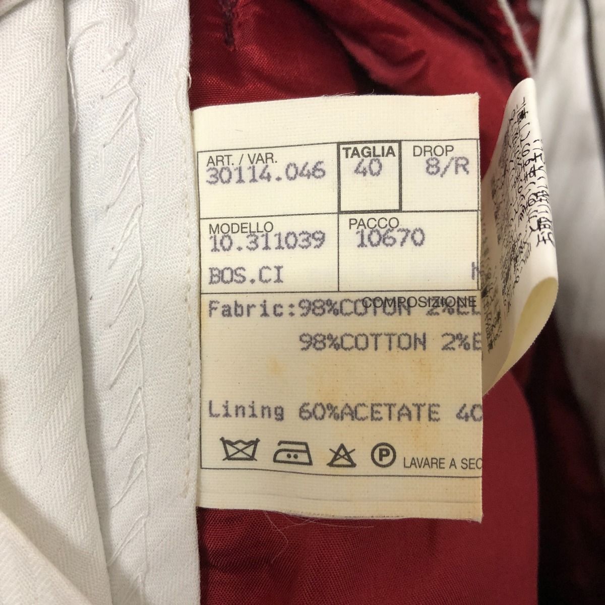 Hermes Pants Corduroy Red — view 5