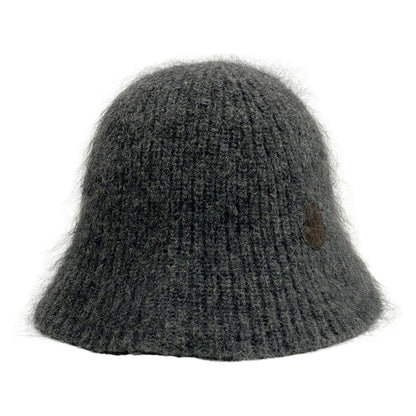 Moncler Hat S Dark Gray Wool