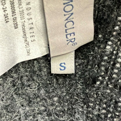 Moncler Hat S Dark Gray Wool — view 6