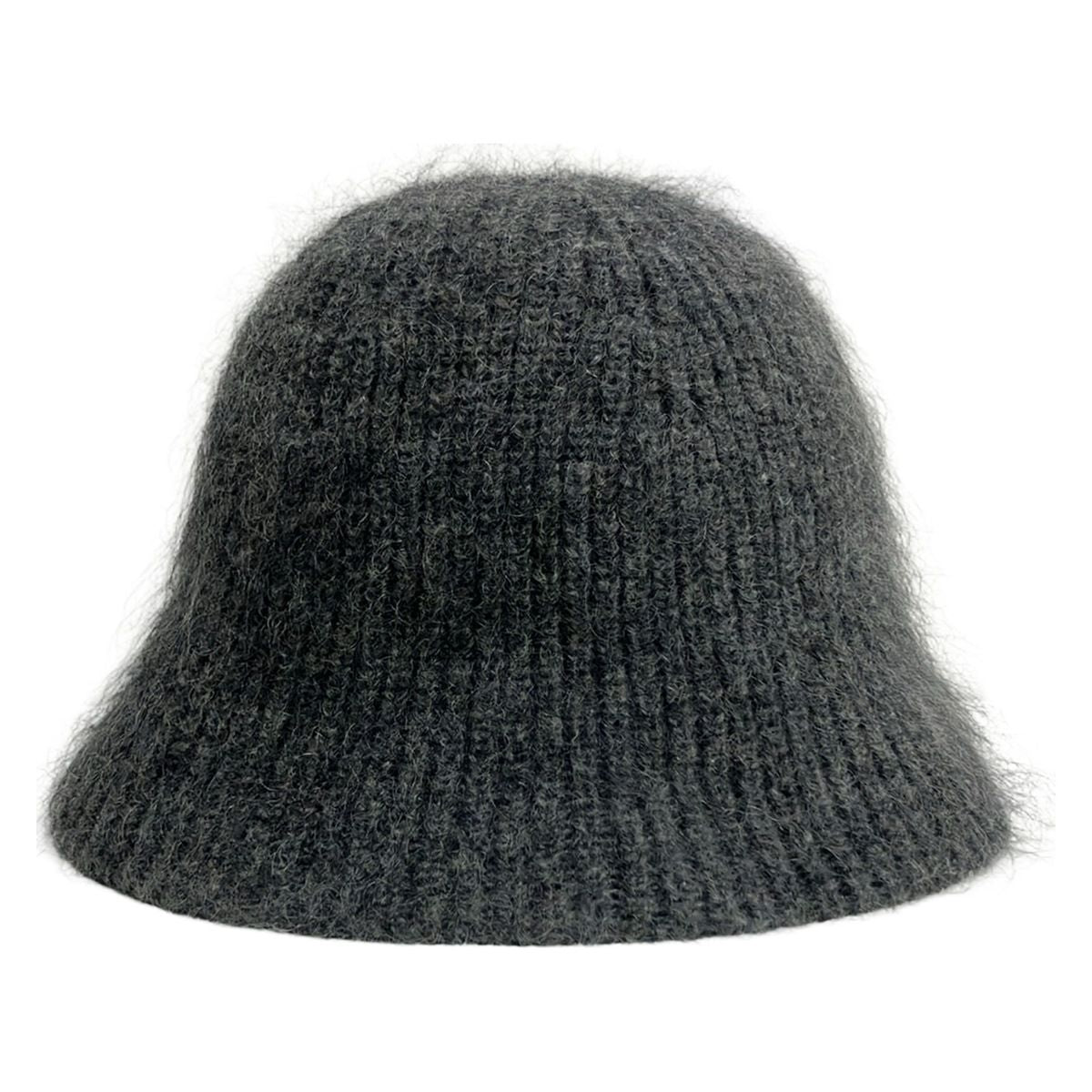 Moncler Hat S Dark Gray Wool — view 2