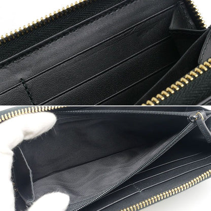 Gucci Sylvie Round Wallet Leather Black — view 9