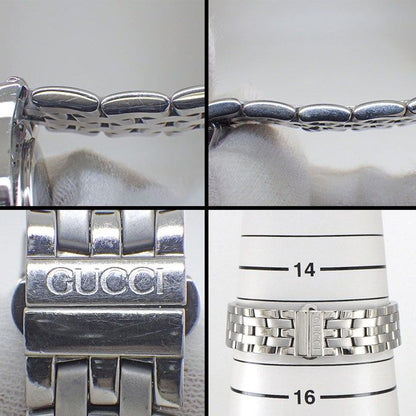 Gucci Watch Class Date Roman Index Black Dial SS Quartz Analog — view 9