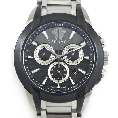 Versace Watch Character Medusa M8c Date Chronograph Small Second Guilloche