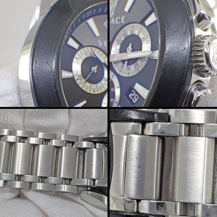 Versace Watch Character Medusa M8c Date Chronograph Small Second Guilloche — view 9