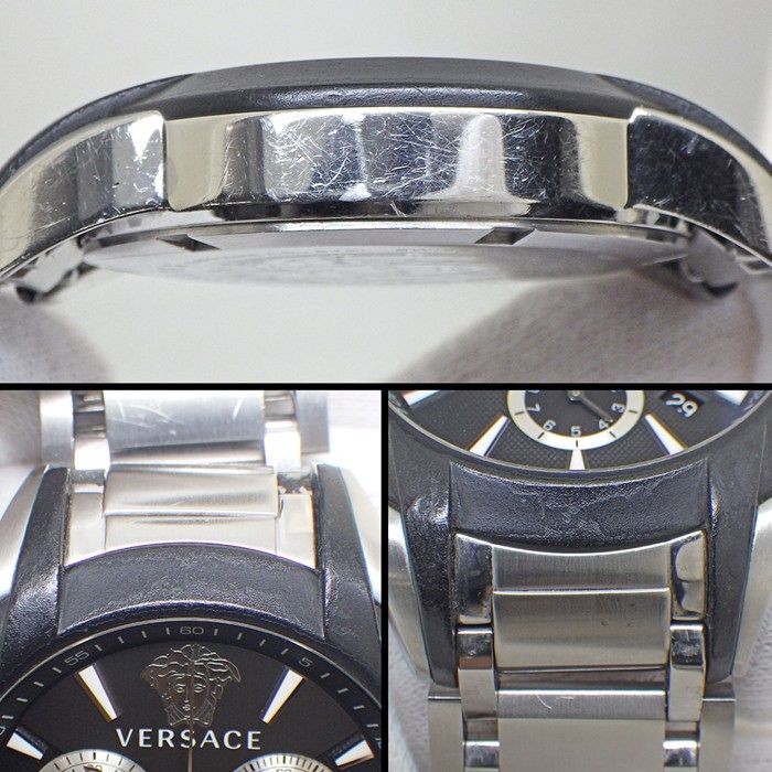 Versace Watch Character Medusa M8c Date Chronograph Small Second Guilloche — view 8