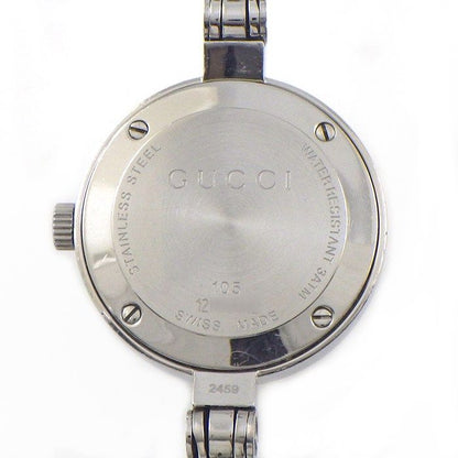 Gucci Watch Bangle 105 Sherry Line SS Quartz Analog — view 4