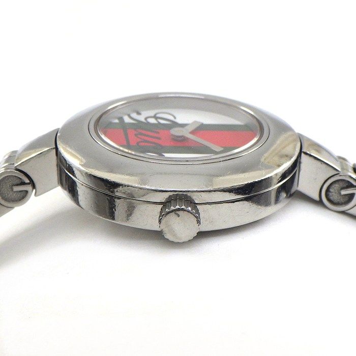 Gucci Watch Bangle 105 Sherry Line SS Quartz Analog — view 2