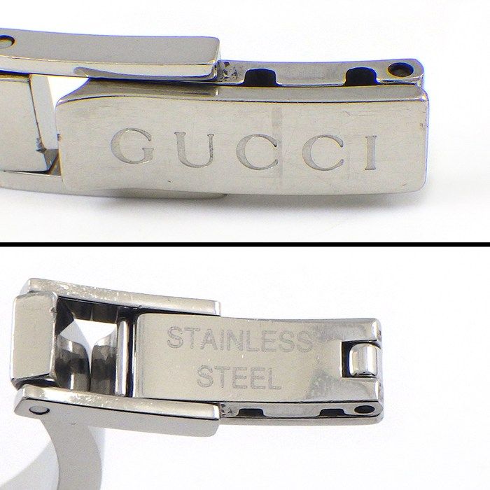 Gucci Watch Bangle 105 Sherry Line SS Quartz Analog — view 5