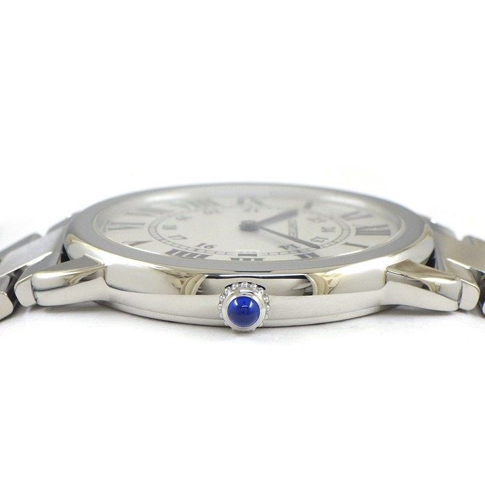 Cartier Watch Rondo Solo Silver Dial Roman Index SS Quartz Analog — view 2