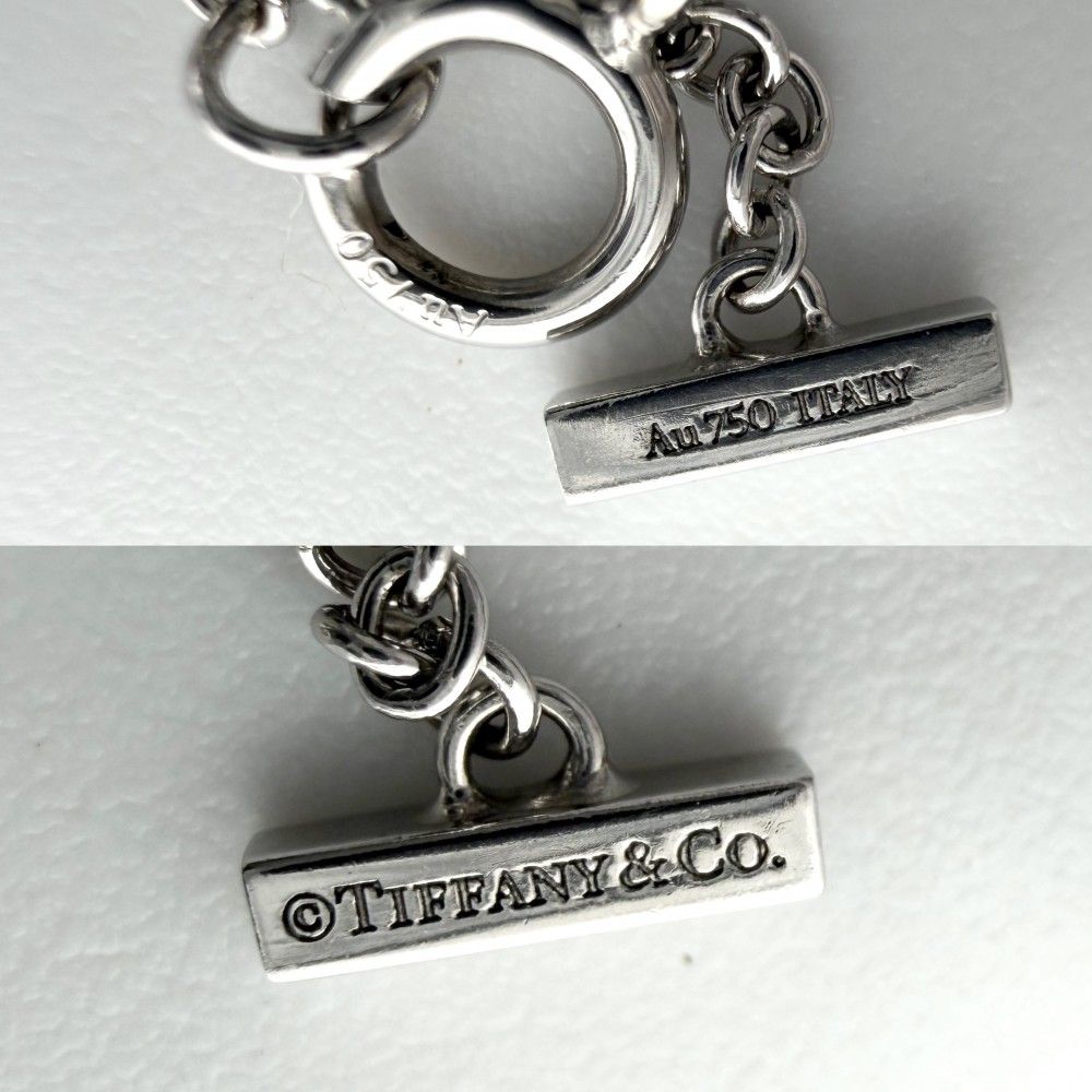 Tiffany & Co Bracelet T Smile 18k WG White Gold — view 3