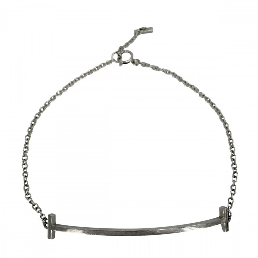 Tiffany & Co Bracelet T Smile 18k WG White Gold