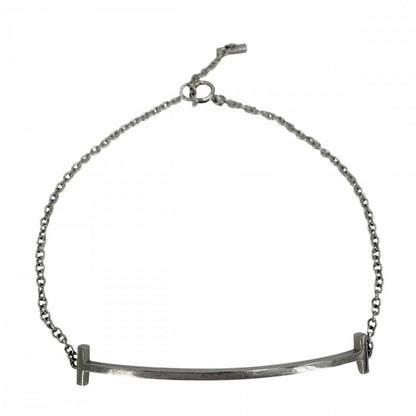 Tiffany & Co Bracelet T Smile 18k WG White Gold