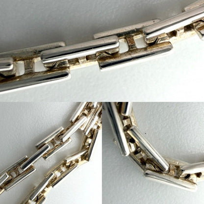 Hermes Necklace Cles 42 cm Vintage 925 Sterling Silver — view 6