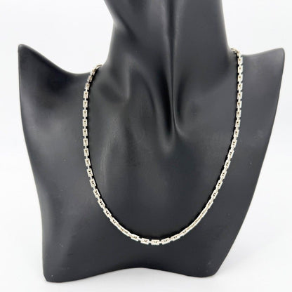 Hermes Necklace Cles 42 cm Vintage 925 Sterling Silver — view 2