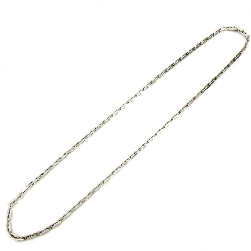 Hermes Necklace Cles 42 cm Vintage 925 Sterling Silver — view 5