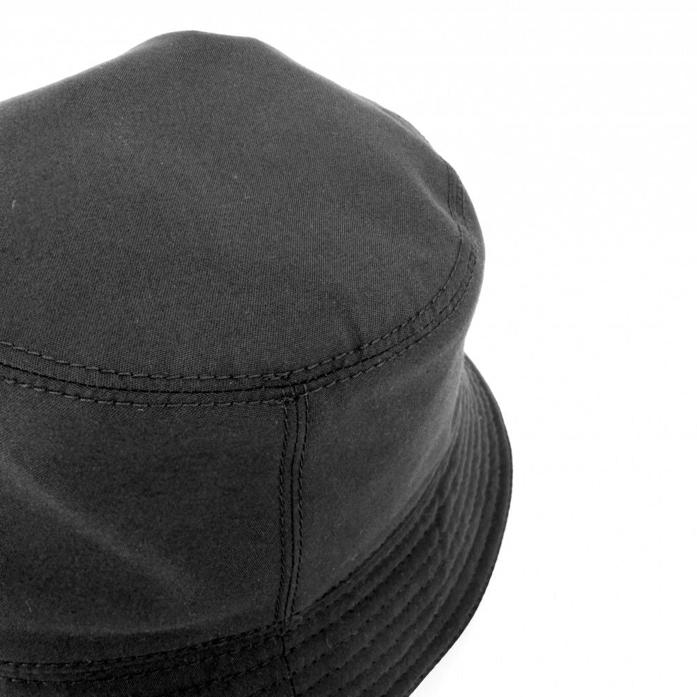 Louis Vuitton Hat Logo Embroidery Bucket Hat Only LV S Hat Cotton Black — view 6