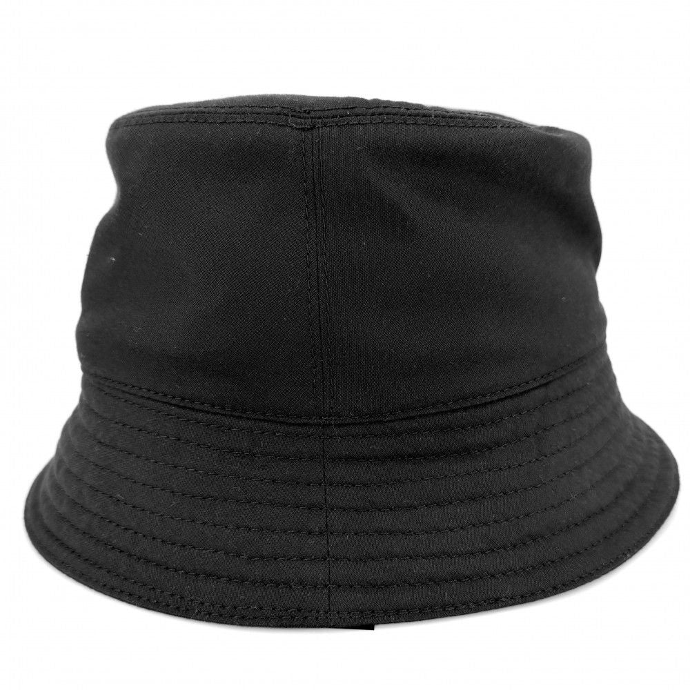 Louis Vuitton Hat Logo Embroidery Bucket Hat Only LV S Hat Cotton Black — view 3