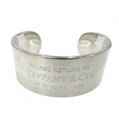 Tiffany & Co Bangle Return to Wide Calf Bracelet 925 Sterling Silver