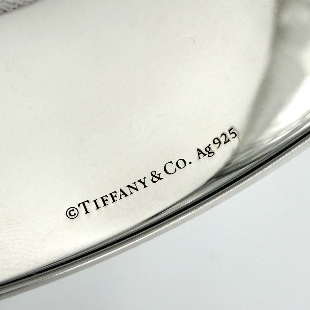 Tiffany & Co Bangle Return to Wide Calf Bracelet 925 Sterling Silver — view 3