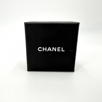 Chanel Earrings CC Logo Line Stone Faux Pearl Gold Plated White — view 8