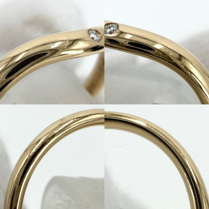 Tiffany & Co Ring Elsa Peretti Band 18k PG Gold Diamond — view 5