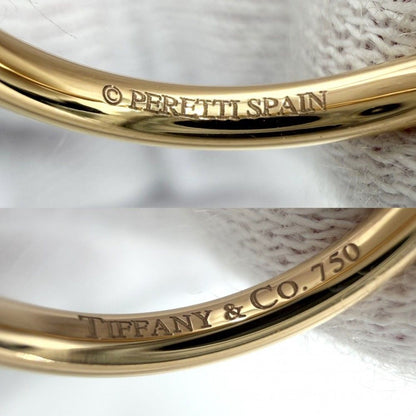 Tiffany & Co Ring Elsa Peretti Band 18k PG Gold Diamond — view 4
