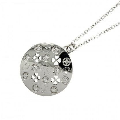 Gucci Necklace Icon Amor Forever Pendant with Adjuster Star 18k WG 925 Sterling