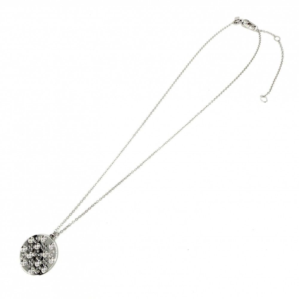 Gucci Necklace Icon Amor Forever Pendant with Adjuster Star 18k WG 925 Sterling — view 6