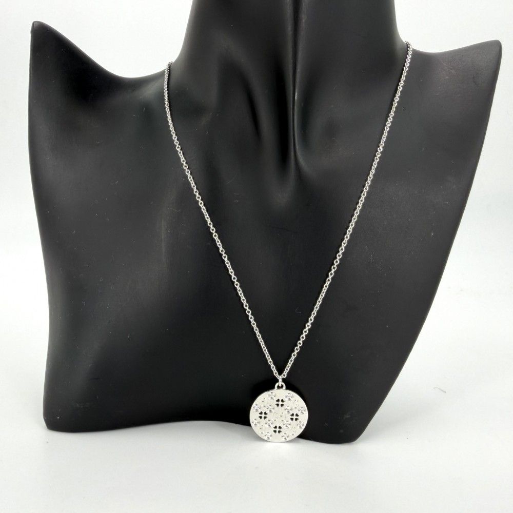 Gucci Necklace Icon Amor Forever Pendant with Adjuster Star 18k WG 925 Sterling — view 3