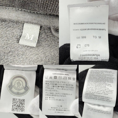 Moncler Mont Cles Pants Sweatshirt Pantalone M Black Cotton — view 3