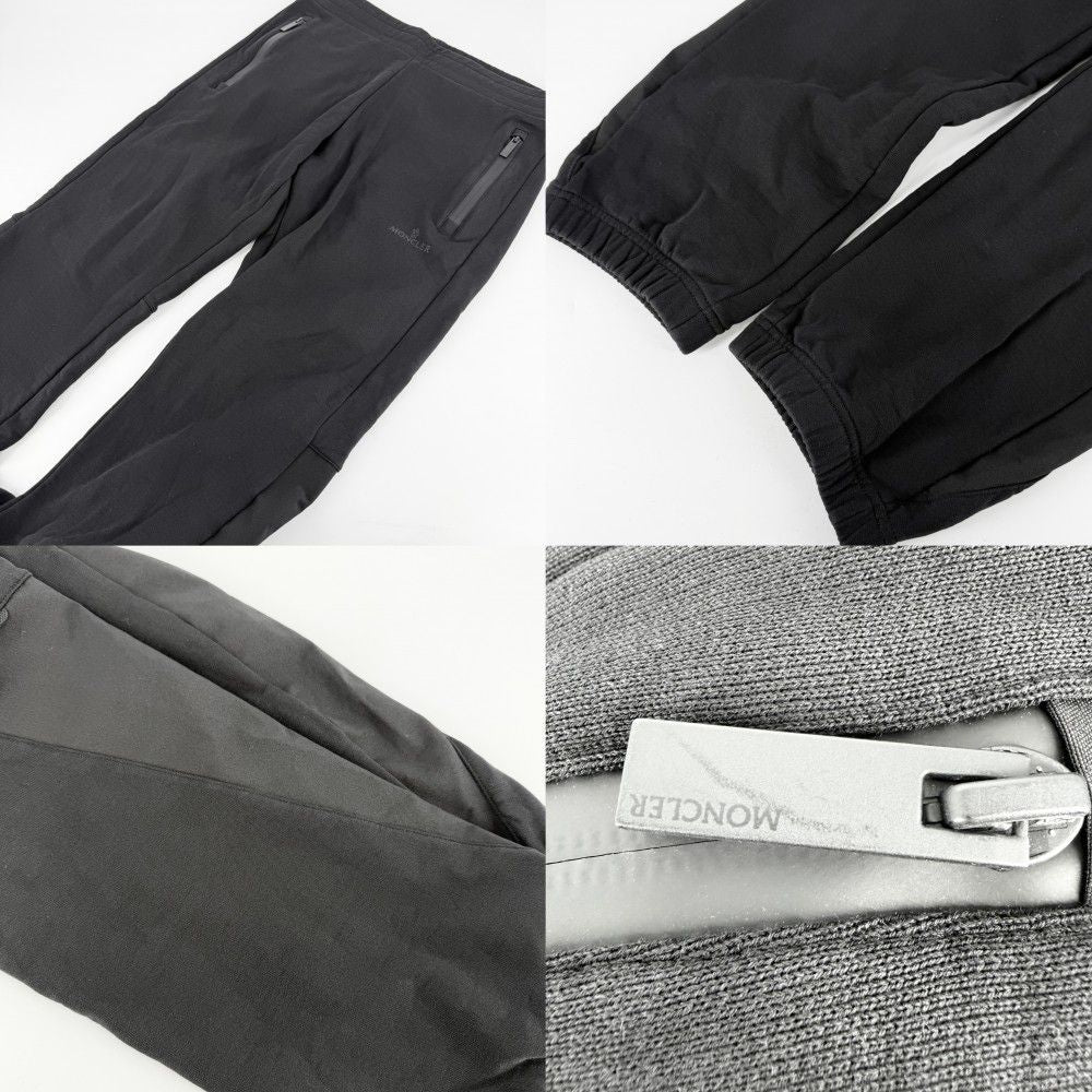 Moncler Mont Cles Pants Sweatshirt Pantalone M Black Cotton — view 6