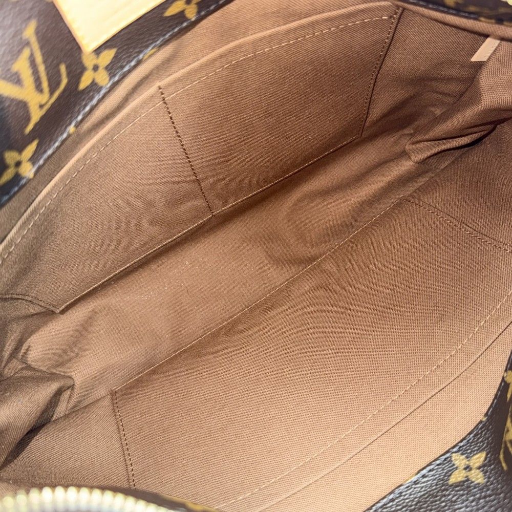 Louis Vuitton Monogram Sully PM Shoulder Bag Crossbody 2-Way Brown Gold — view 4