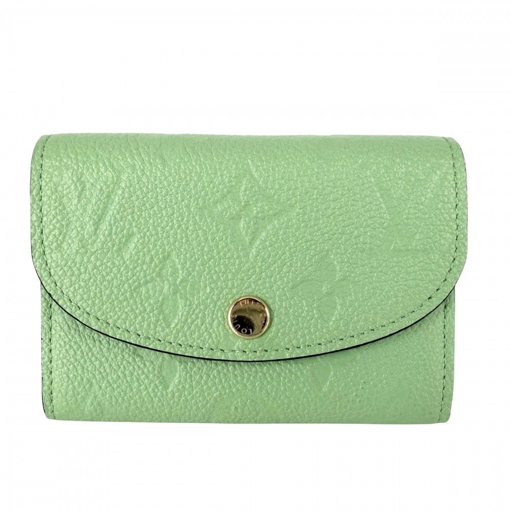 Louis Vuitton Bifold Wallet Monogram Empreinte Porto Monet Rosalie Mini Snap