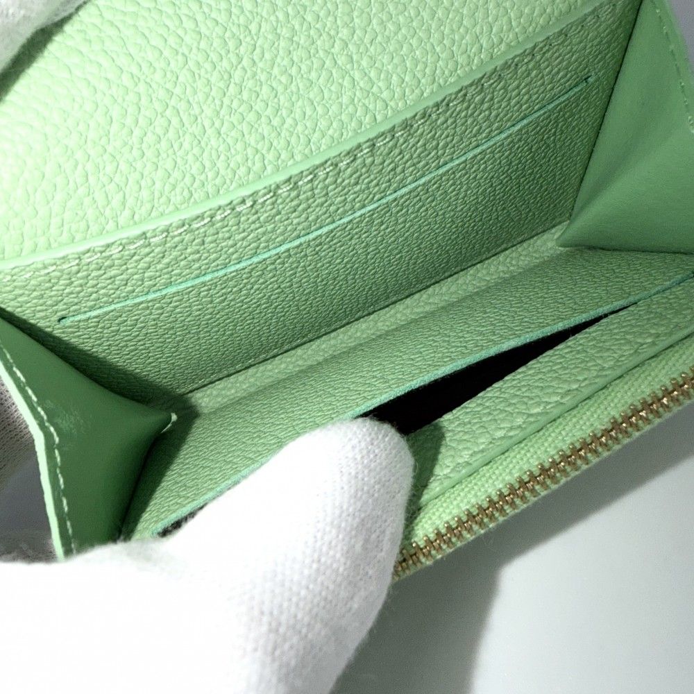 Louis Vuitton Bifold Wallet Monogram Empreinte Porto Monet Rosalie Mini Snap — view 5