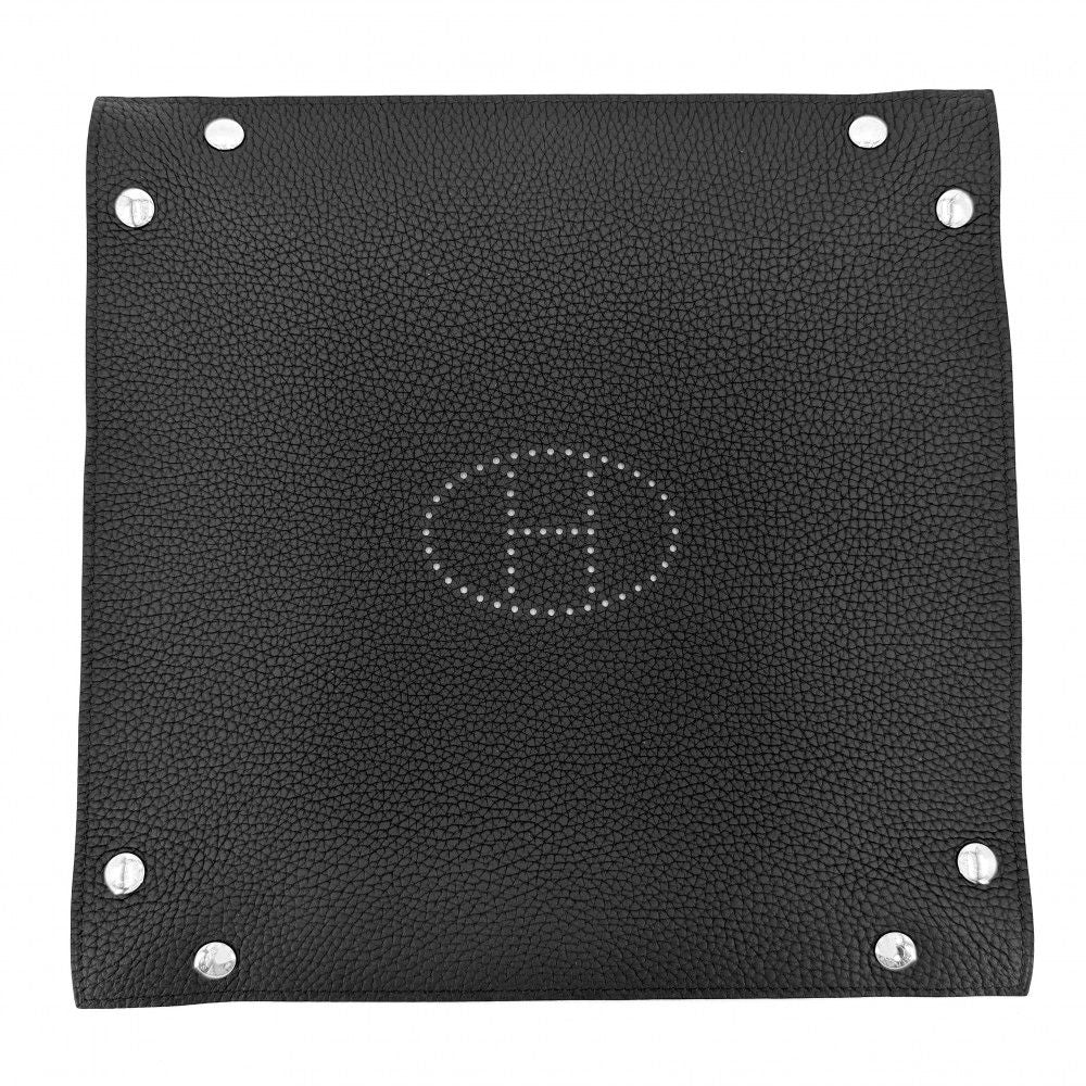 Hermes Ms Lurance Evelyne Vidopoche Tray Case Interior Taurillon Clemence Black — view 2