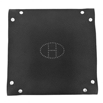 Hermes Ms Lurance Evelyne Vidopoche Tray Case Interior Taurillon Clemence Black — view 2