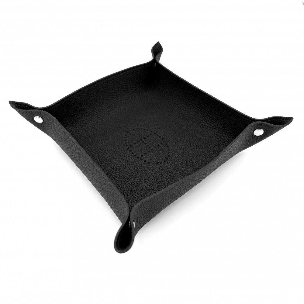 Hermes Ms Lurance Evelyne Vidopoche Tray Case Interior Taurillon Clemence Black