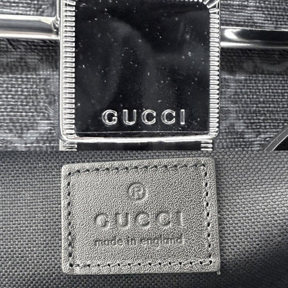 Gucci Travel Bag Globe Trotter Trunk Suitcase Bag GG Supreme Canvas Leather — view 5
