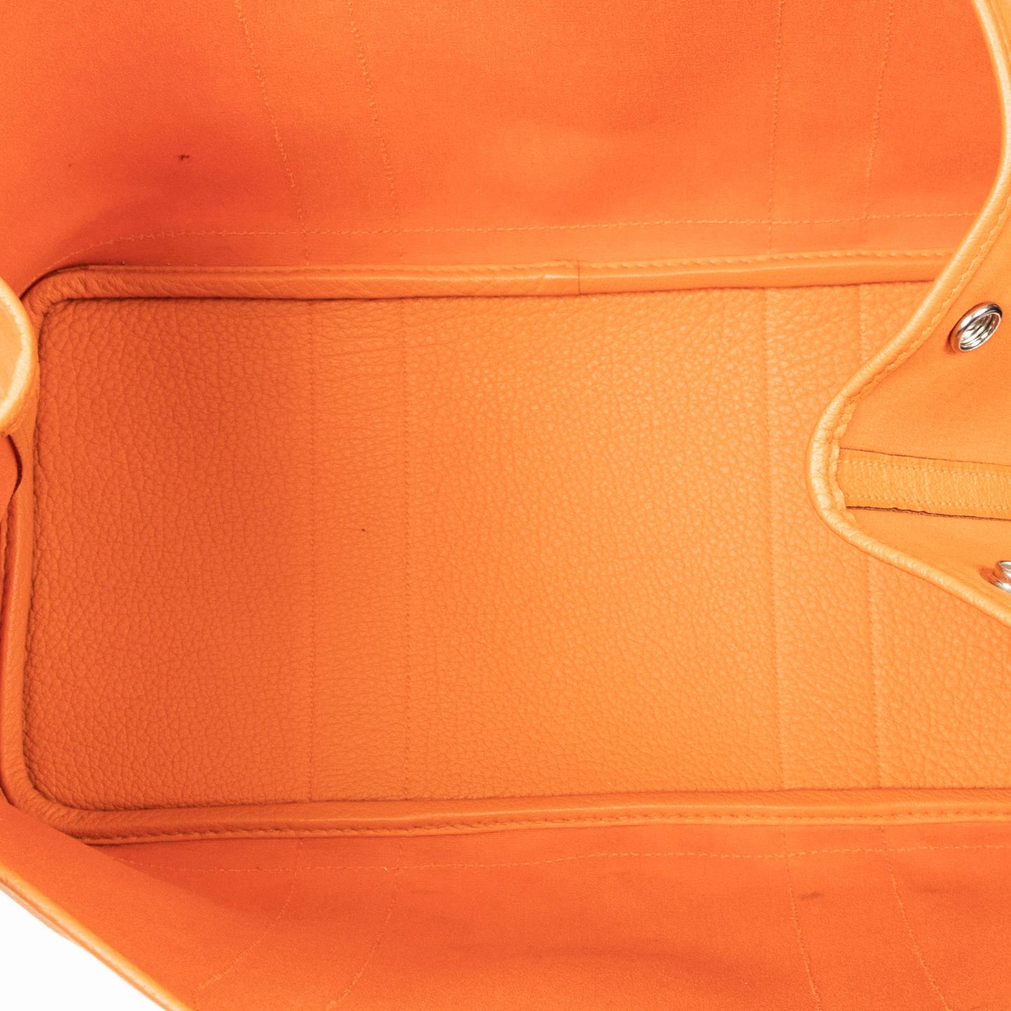 Hermes Garden Party Orange Toile Officier — view 9