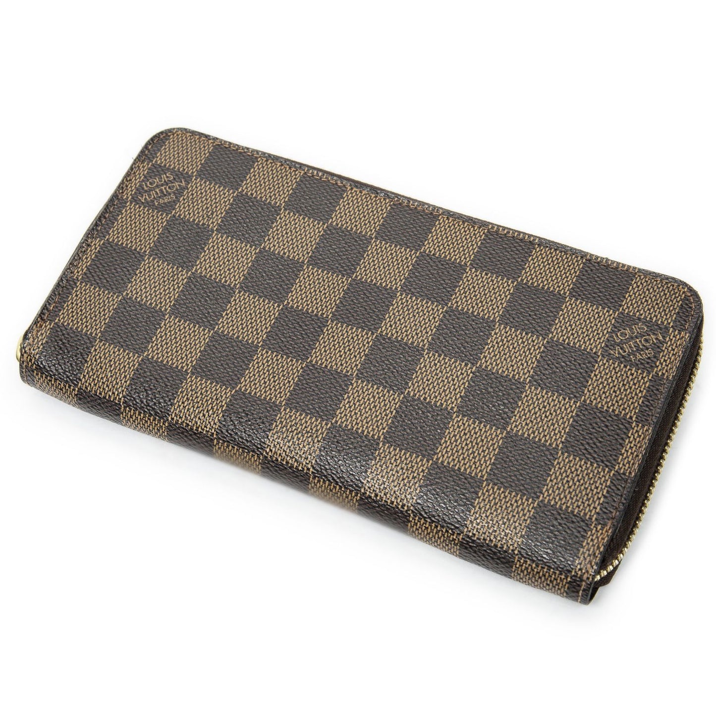 Louis Vuitton Zippy Wallet Brown Damier Ebene