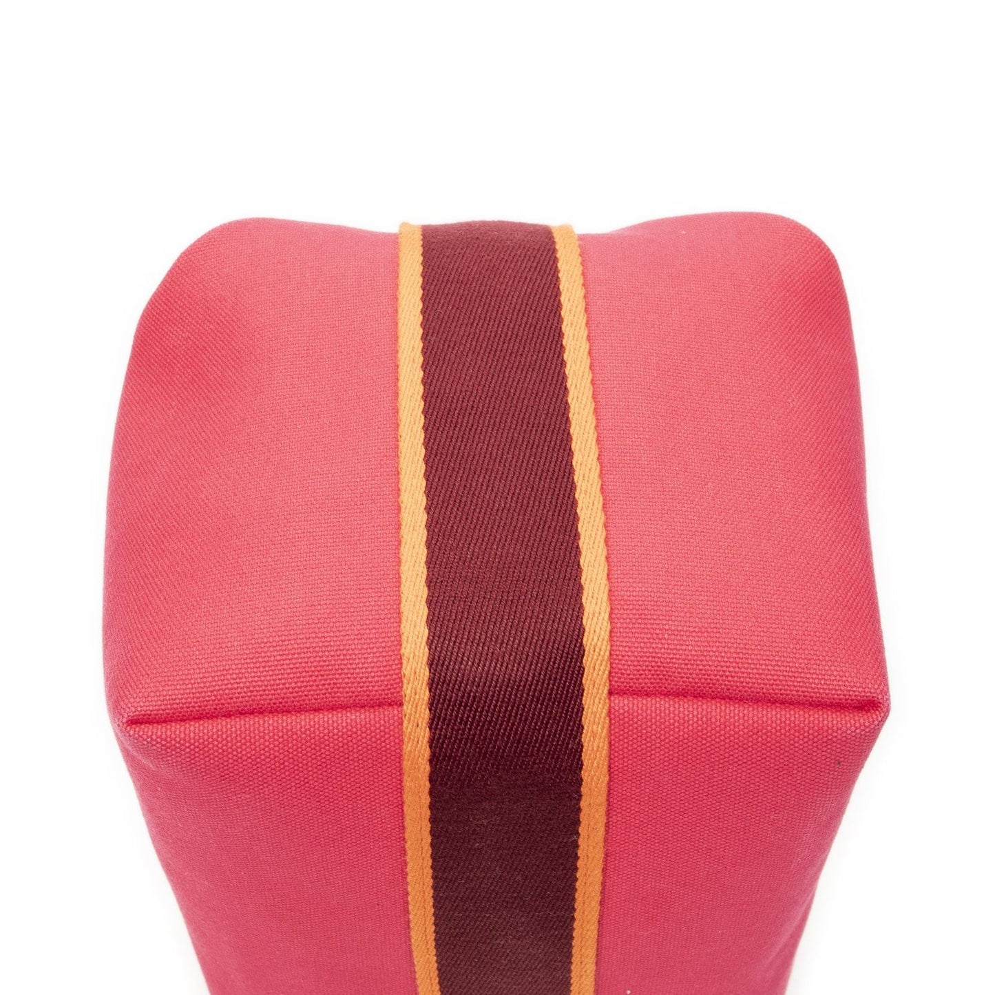 Hermes Bric-a-Brac Case Fuchsia Pink Toile Officier — view 7