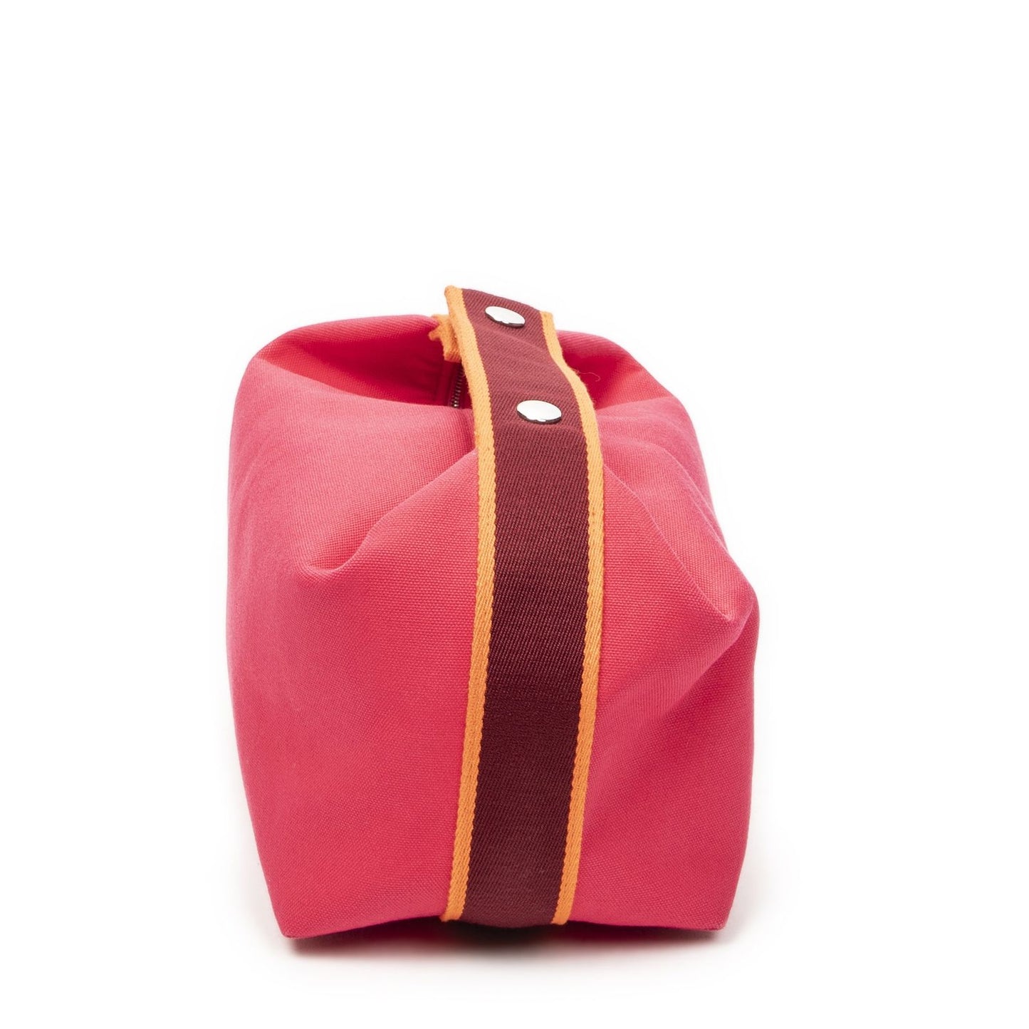 Hermes Bric-a-Brac Case Fuchsia Pink Toile Officier — view 4