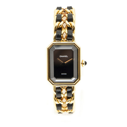Chanel Premier Black Gold Plated