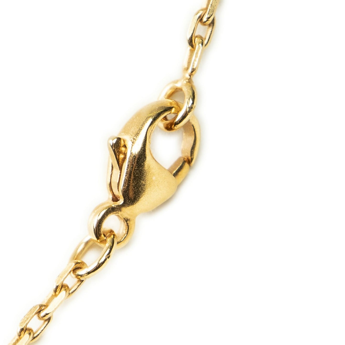 Hermes Mini Pop Pendant Necklace Pink Gold Plated — view 3
