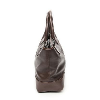 Loewe Anagram Tote Dark Brown Calfskin Leather — view 3