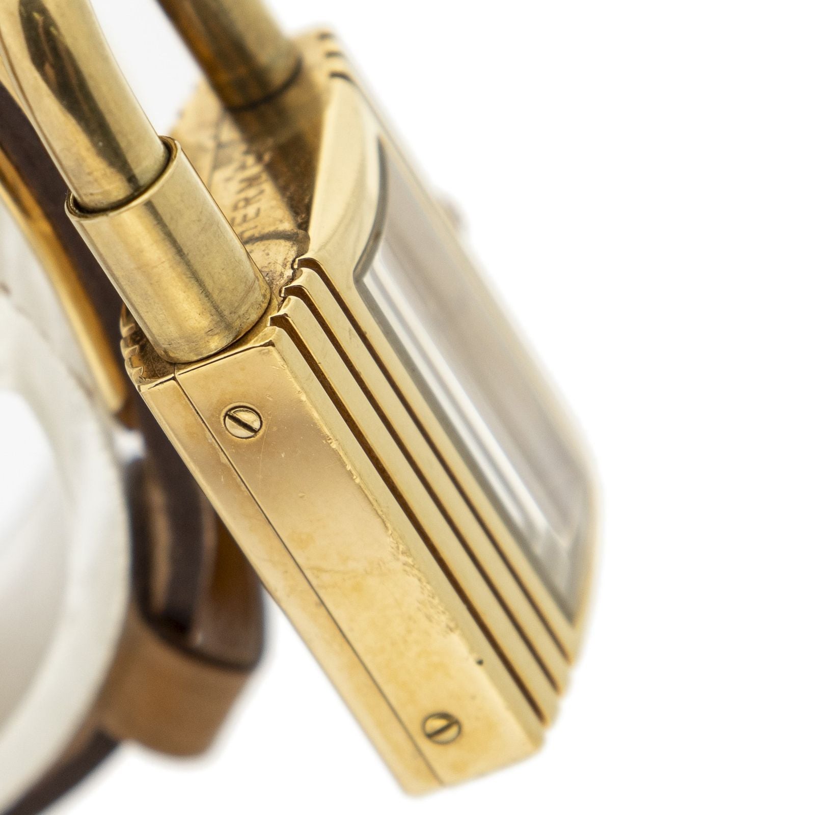 Hermes Kelly Watch Tan Aged Calfskin — view 4