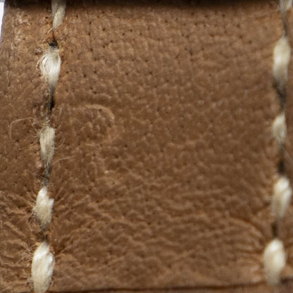 Hermes Kelly Watch Brown Courchevel Leather — view 7