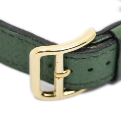 Hermes Medle Watch Green Courchevel Leather — view 6