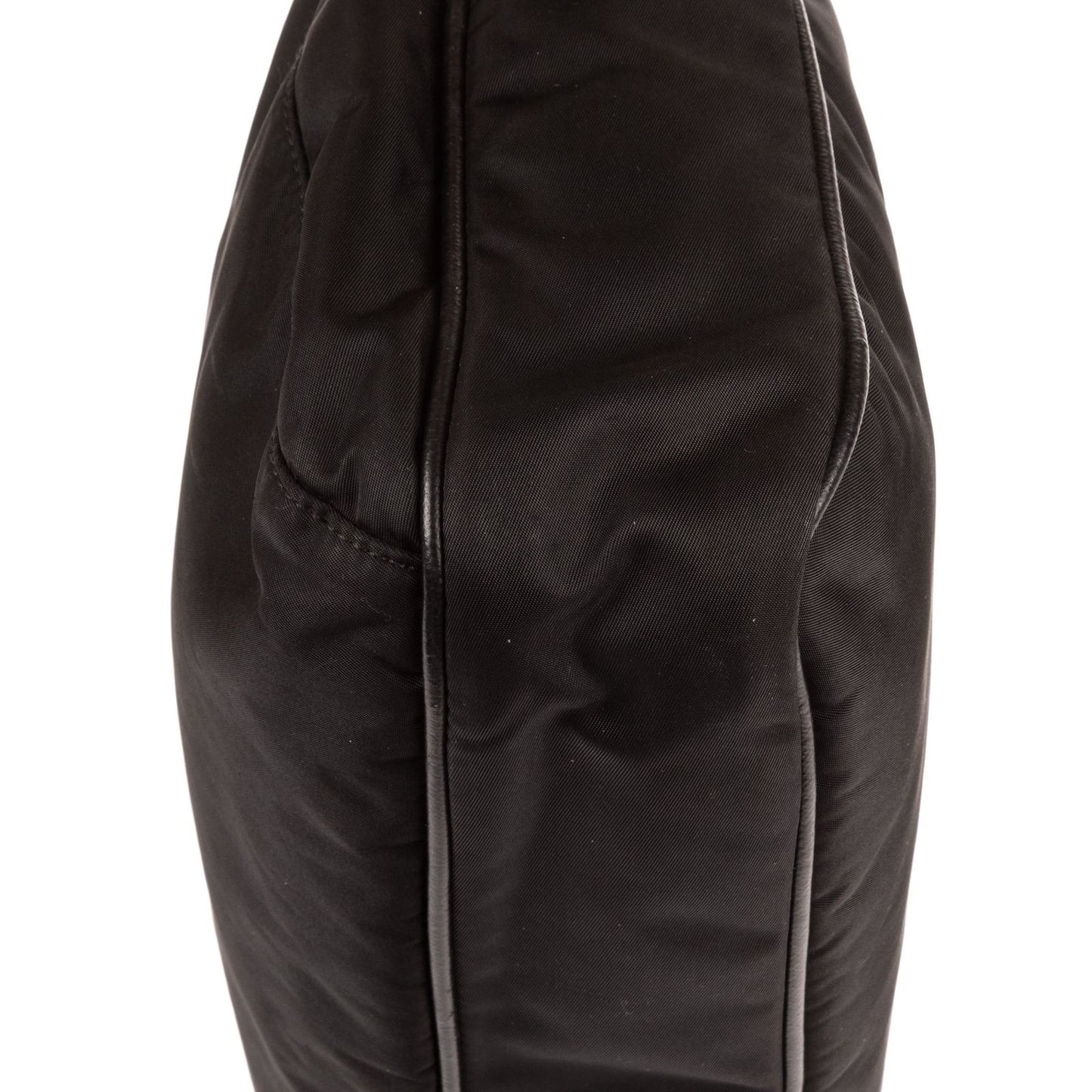 Prada Messenger Nylon Fabric a with Black Saffiano Leather — view 8